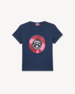 Kenzo Sounds Small Fit T-Shirt In Cotton front view