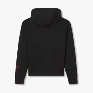 Kenzo Winter Holidays Hoodie in Black Cotton back view