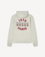 Kenzo Tiger Embroidered Hoodie in White back view