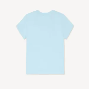 Kenzo Signature Small Fit T-Shirt in Sky Blue back view