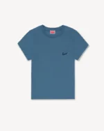 Kenzo Signature Embroidered Small-Fit Cotton T-Shirt front view