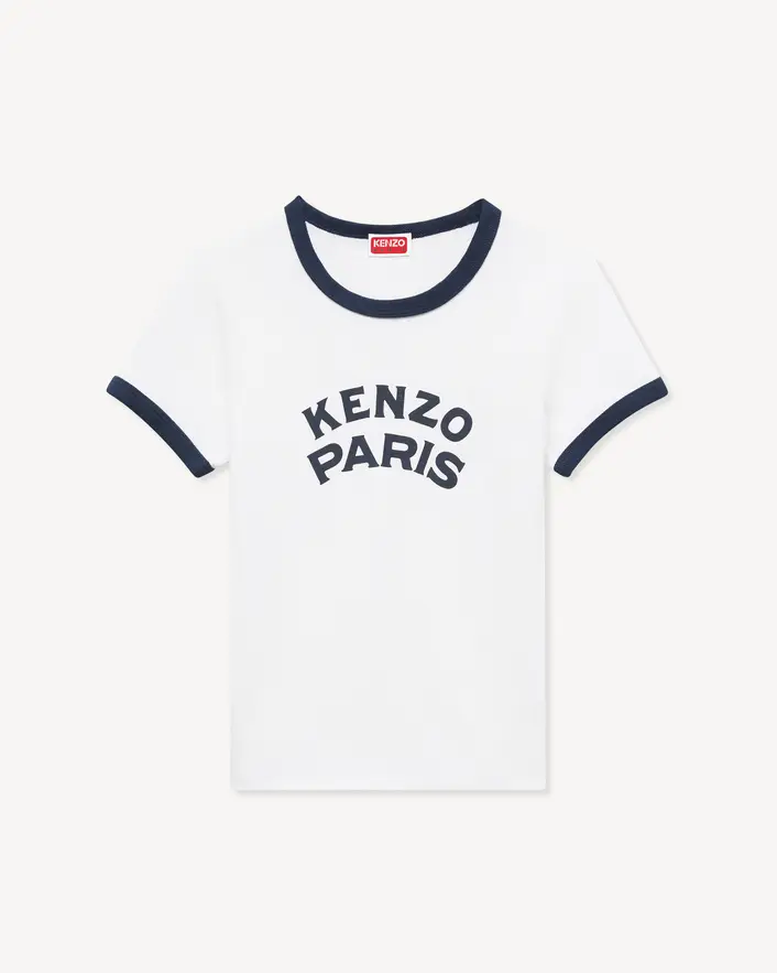 Kenzo Paris Small Fit T-Shirt in White front view