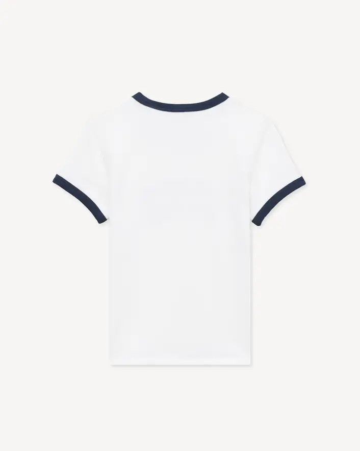 Kenzo Paris Small Fit T-Shirt in White back view
