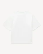 Kenzo Tulip' Loose T-Shirt in Off White back view