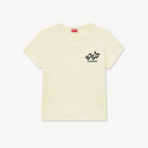 Kenzo Sounds Embroidered Small Fit T-Shirt In Cotton front view