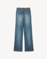 Kenzo ワイド ジーンズ イン ストレッチ Blue 背面