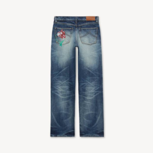 Kenzo Tulip Flower ストレート Jeans 背面
