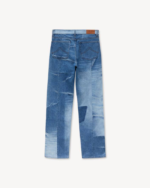 Kenzo パッチワーク ストレート フィット ジーンズ Denim 背面
