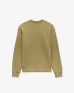 KENZO Signature エンブロイダリー スウェットシャツ カーキ バック