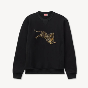 KENZO Jumping Tiger Sweatshirt Black フロント